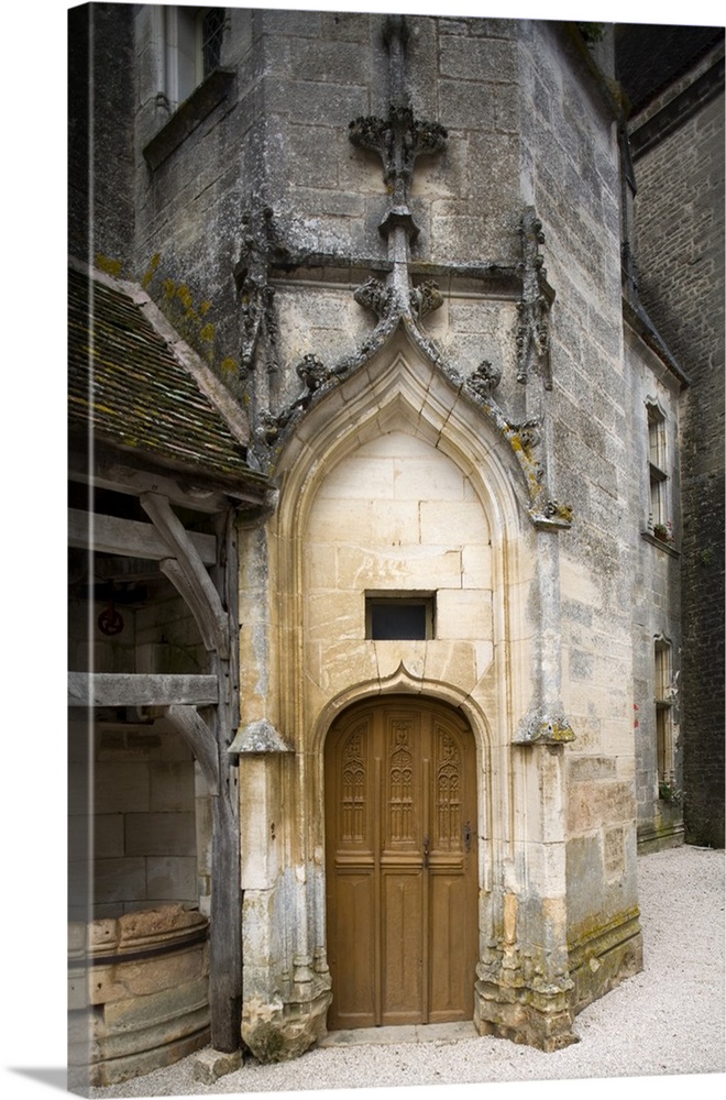 Chateau of Chateauneuf-en-Auxois, Cote d'or, Burgundy, France