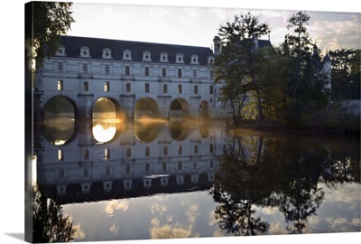 Chateau of Chenonceau, River Cher, Indre-et-Loire, Loire Valley, Centre, France