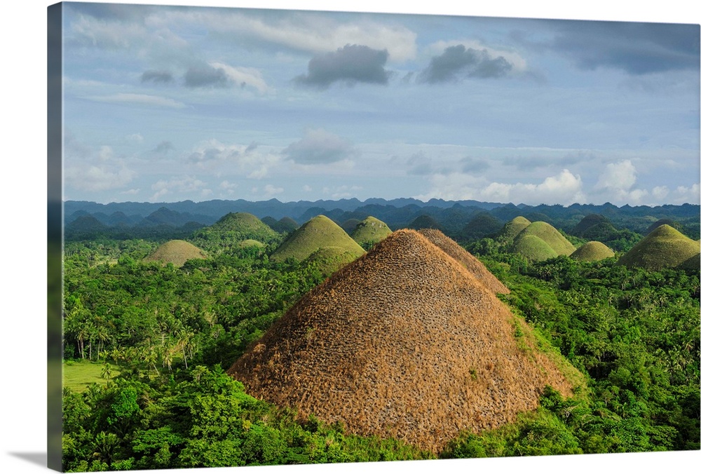 Chocolate Hills, Bohol, Philippines.