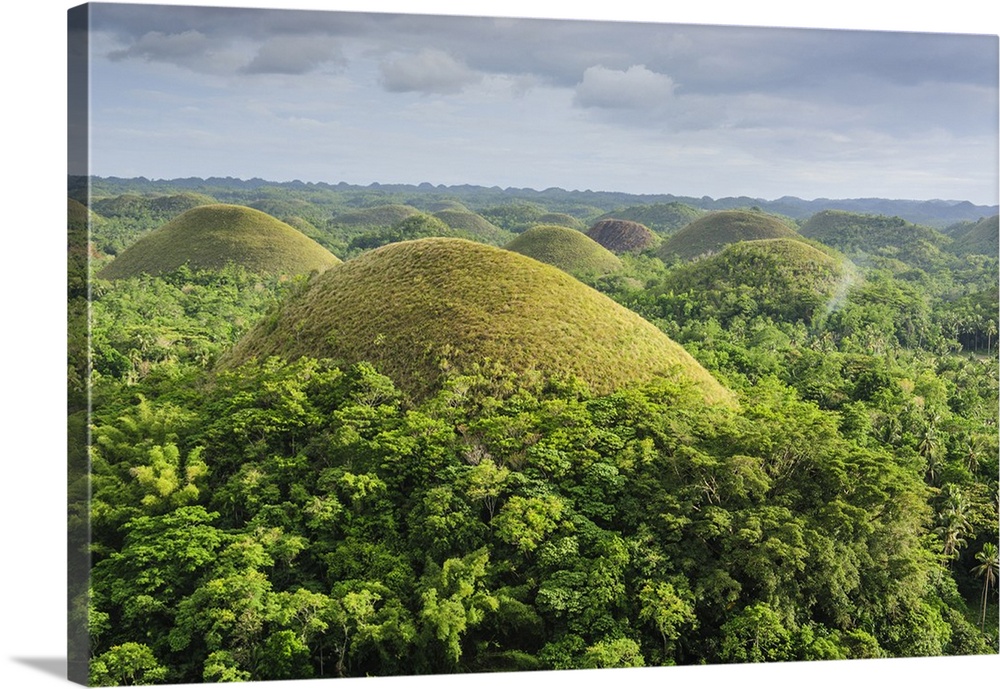 Chocolate Hills, Bohol, Philippines.