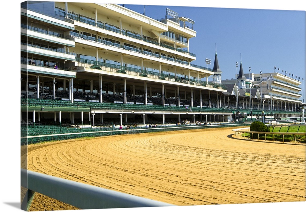 Churchill Downs, the home of the Kentucky Derby, KY.