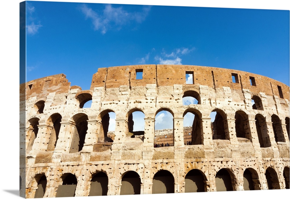 Colosseum or Flavian Amphitheatre, Rome, Unesco World Heritage Site, Latium, Italy, Europe.
