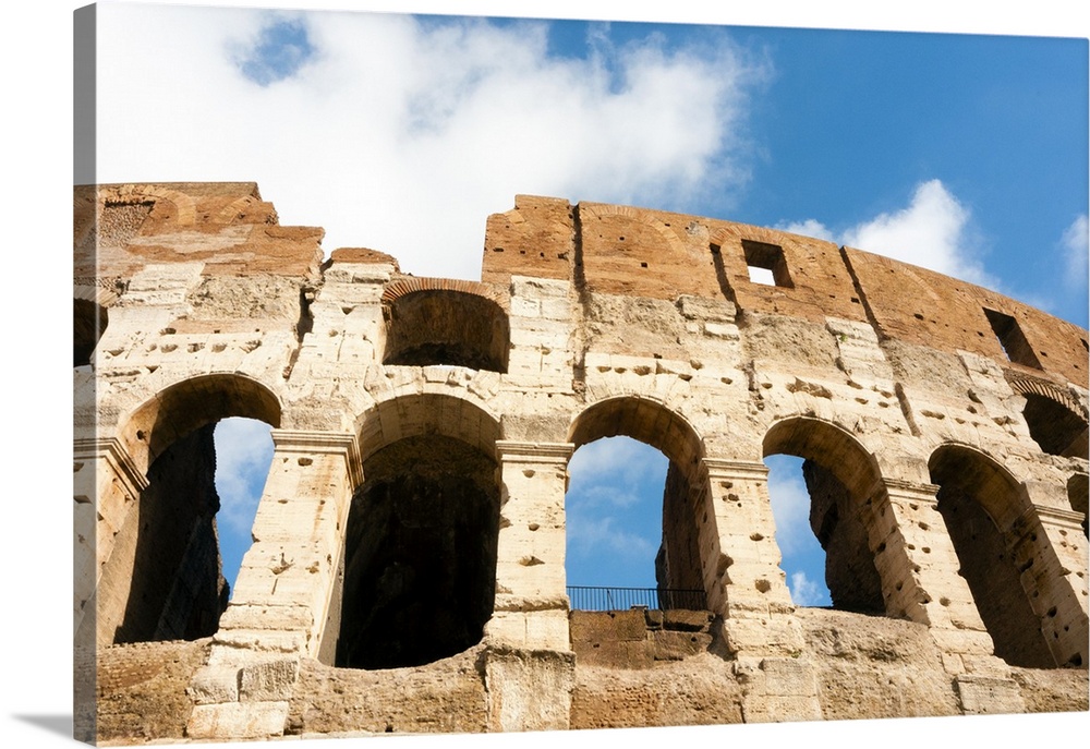 Colosseum or Flavian Amphitheatre, Rome, Unesco World Heritage Site, Latium, Italy, Europe.