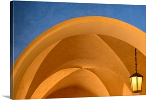 Czech Republic, Prague, Building Arches And Lamp image thumbnail