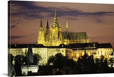 Czech Republic, Prague Castle and St. Vitus cathedral