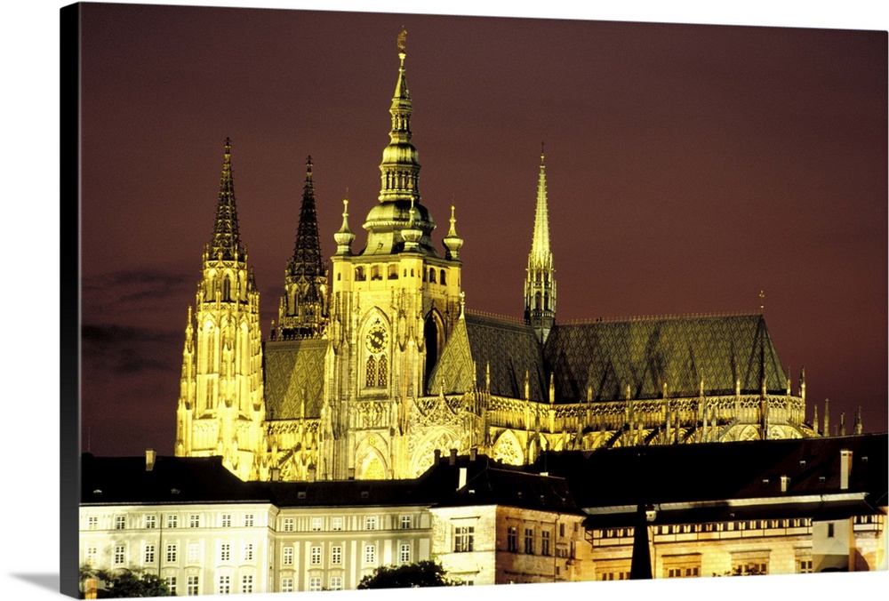 Europe, Czech Republic, Prague. St. Vitus Cathedral