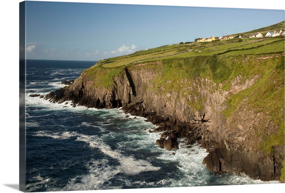 Dingle Peninsula Coastline,Ireland, Waves,Cliff