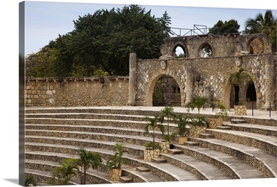 Dominican Republic, La Romana, Altos de Chavon, amphitheater