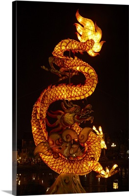 Dragon Lantern, Hoi An (UNESCO World Heritage Site), Vietnam