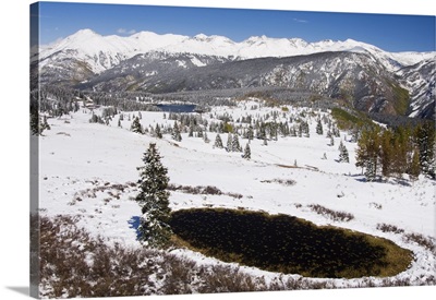 Early Snow at Molas Divide, Silverton, Rocky Mountains, Colorado