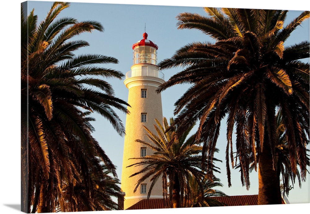 East Point Lighthouse, Punta Del Este, Uruguay, South America.