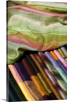 Ecuador, colorful Ecuadorian textiles