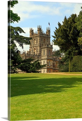 England, Hampshire, Highclere Castle, Jacobethan Style Country House