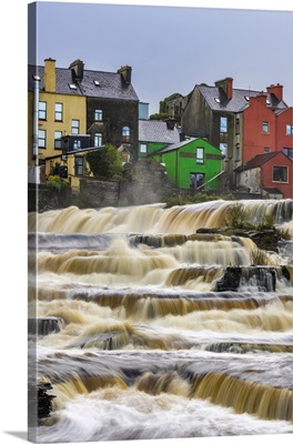 Ennistymon Falls On The Cullenagh River In Ennistymon, Ireland