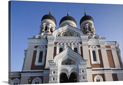 Estonia, Tallinn, Old Town, Toompea, Alexander Nevsky Russian Orthodox Cathedral