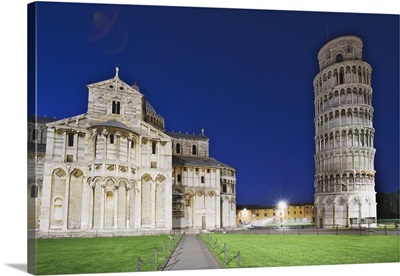 Europe, Italy, Pisa Pisa Cathedral And Leaning Tower
