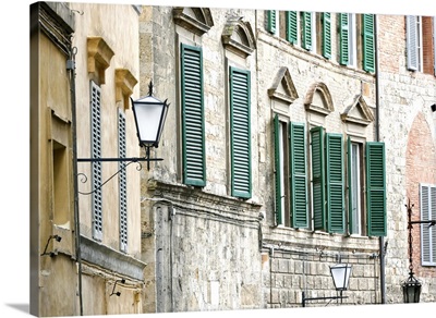 Europe, Italy, Tuscany, Siena, Street Lanterns