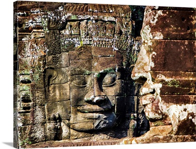 Faces Of The Bayon Temple