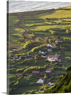 Faja Dos Cubres, Sao Jorge Island In The Azores, An Autonomous Region Of Portugal
