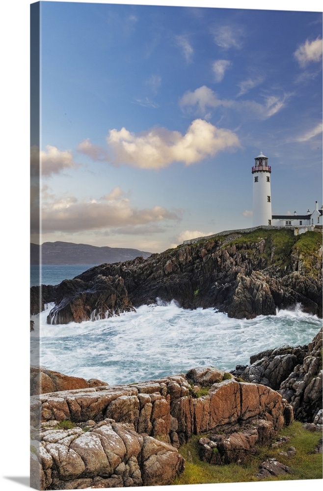 Fanad Head Lighthouse in County Donegal Ireland.