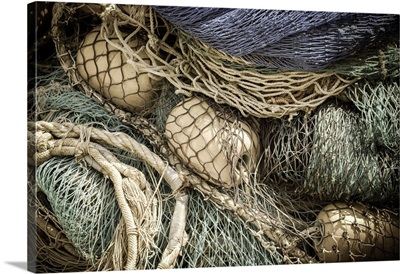 Fishing Nets, Burano, Veneto, Italy