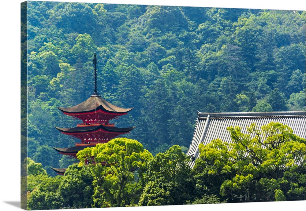 Five-Storied Pagoda (Gojunoto), Miyajima, Japan