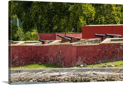 Fort Frederik Museum Historic Site, Downtown Frederiksted, St. Croix, US Virgin Islands