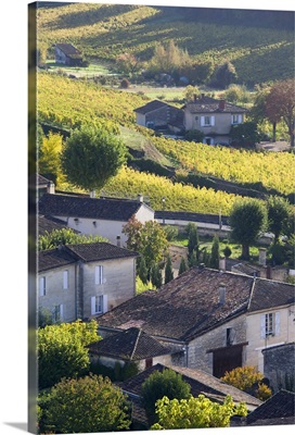 France, Aquitaine Region, St. Emilion, Wine Town