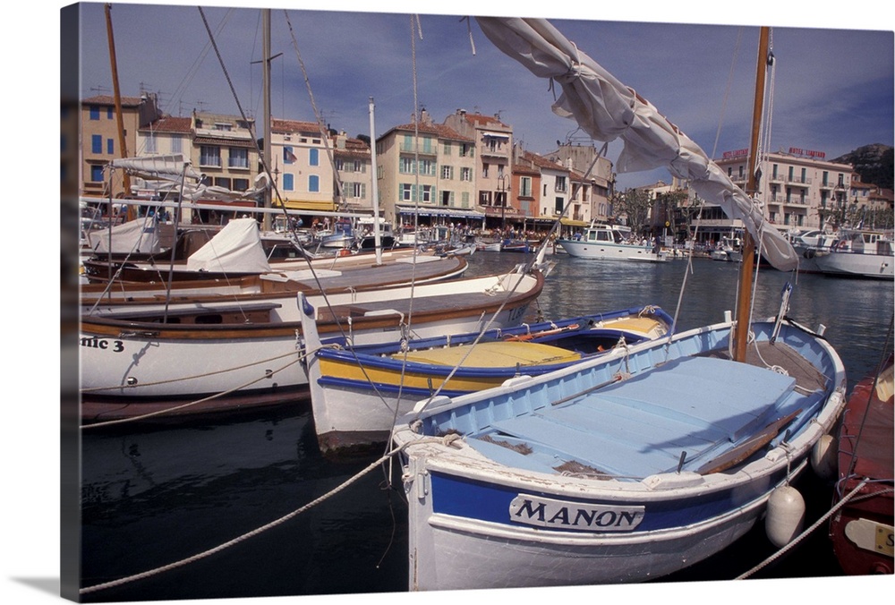 Europe, France, Cassis, harbor