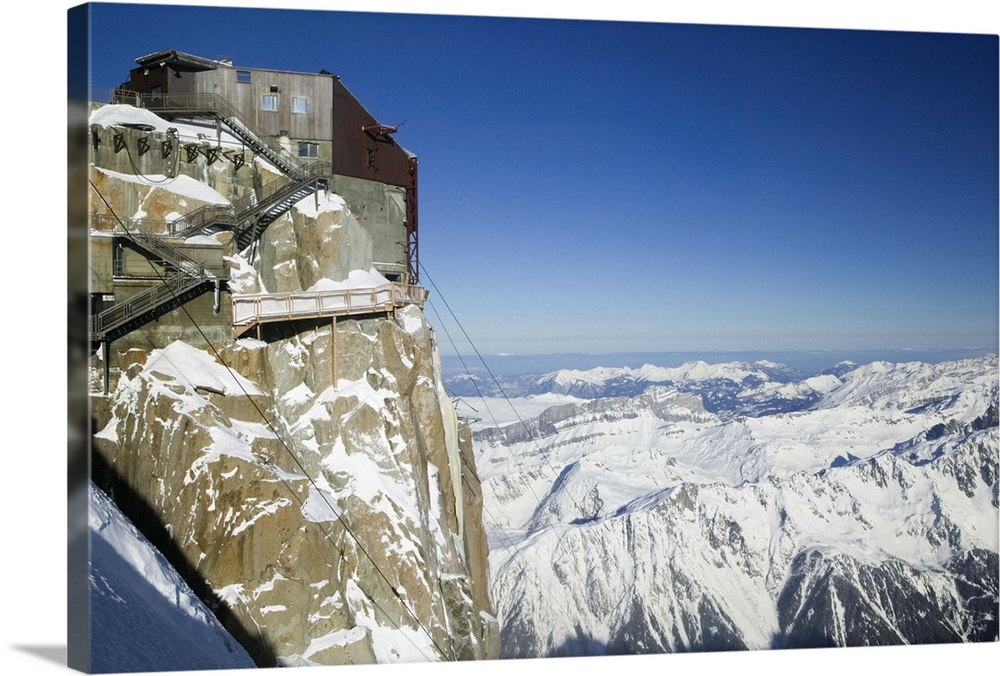 France, French Alps, Chamonix, Mont, Blanc, Aiguille Du Midi Wall Art, Canvas  Prints, Framed Prints, Wall Peels Great Big Canvas