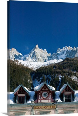 France, French Alps, Chamonix, Mont, Blanc: Le Montenvers