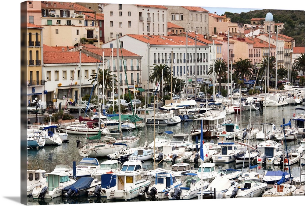 France, Languedoc-Roussillon, Port-Vendres, Yacht Marina