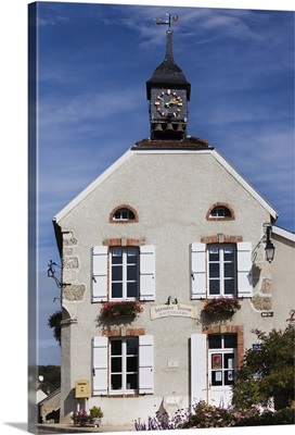France, Marne, Champagne Region, Hautvillers, Town Hall