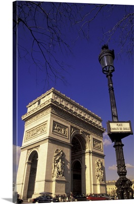 France, Paris, Arc De Triomphe