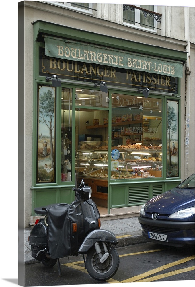 France, Paris, bakery in Ile St. Louis