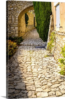 France, Provence, Joucas, Walkway, Arch