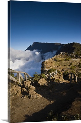 France, Reunion Island, Cirque De Mafate, Le Maido, Cirque View From Piton Maido Peak