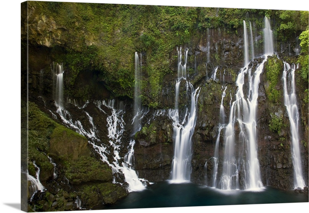 France, Reunion Island, South Reunion, Cascade De La Grand Ravine Waterfall