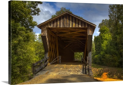 Georgia, Oldest wooden covered bridge in Georgia