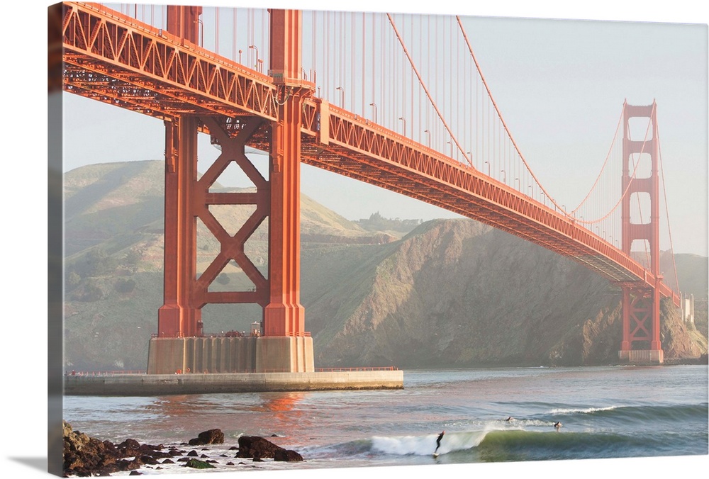 United States, California, San Francisco, Golden Gate Bridge.