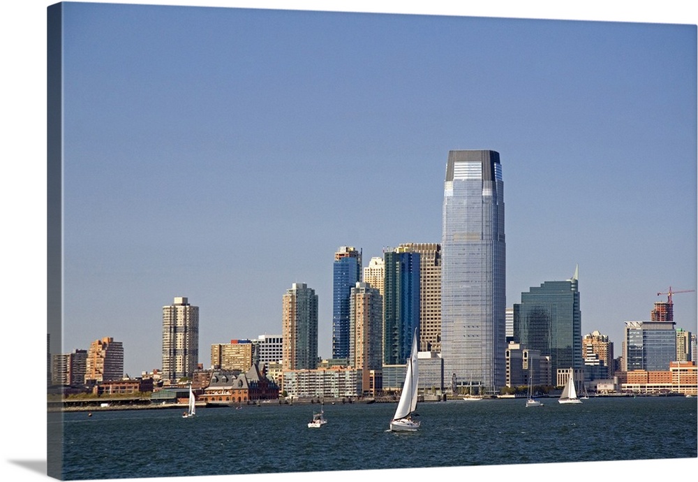 Goldman Sachs Tower in Jersey City, New Jersey, USA.