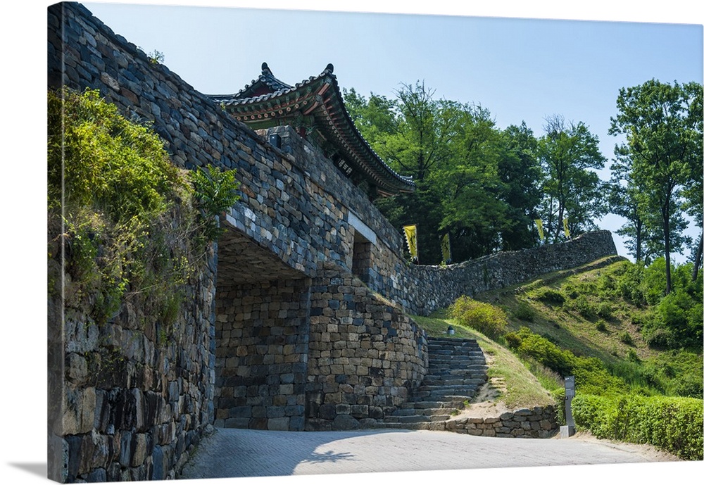 Gongsanseong Castle, Gongju, South Chungcheong Province, South Korea.