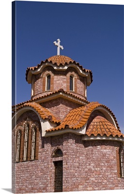 Greek Orthodox Church In The Town Of Thiva In Greece