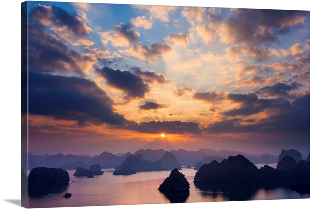 Vietnam's Ha Long Bay is one of the most dramatic landscapes in all of southeast Asia. Karst mountains and rocky pinnacles...