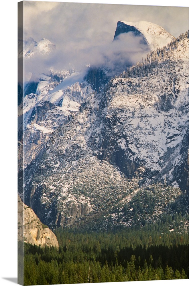 Half Dome and Valley, Yosemite National Park, California