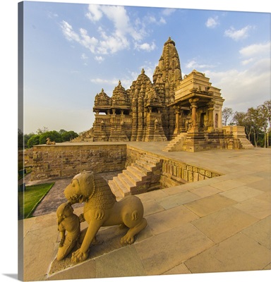 Hindu Temples At Khajuraho In India