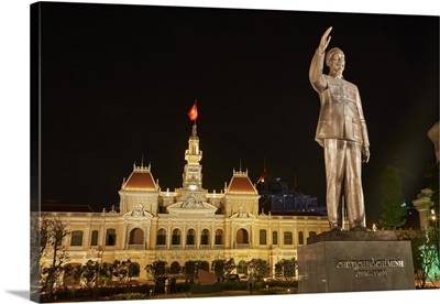 Historic People's Committee Building In Vietnam