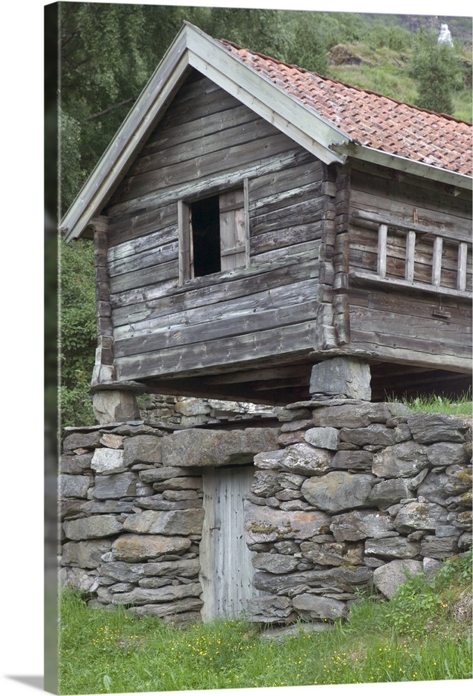 Historical building at Flam, Fl.m norway is nestled in the innermost corner of the Aurlandfjord.  Beautiful Fl.m; situated...