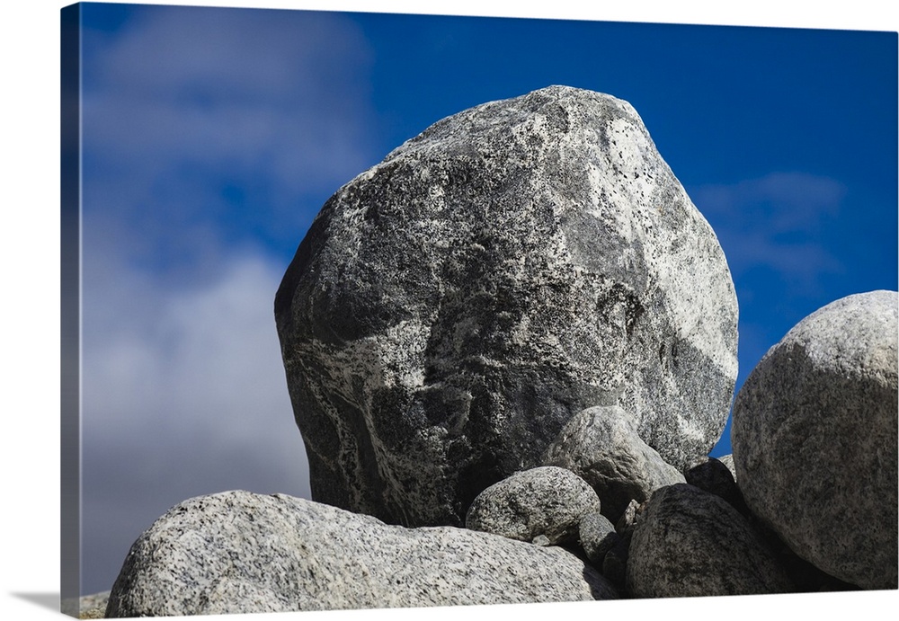 Hornblende granite rocks, California.
