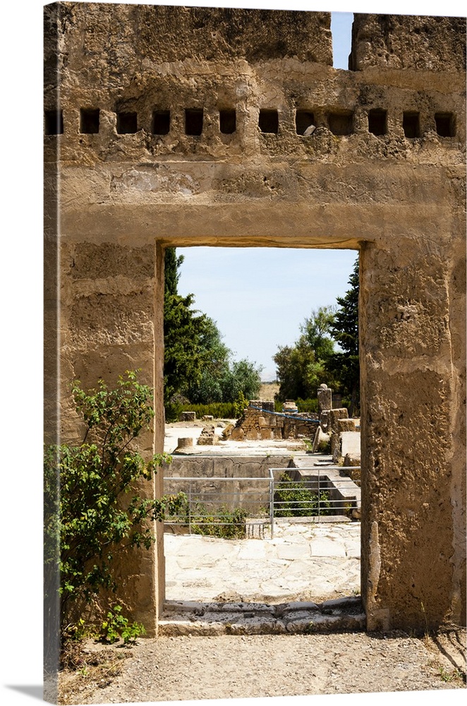 House Insula 2, Utica Punic and Roman archaeological site, Tunisia, North Africa.